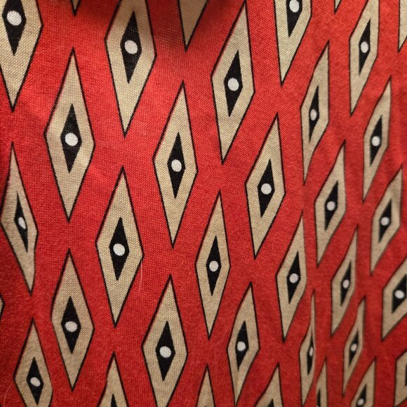 Mint Condition Vintage Slazenger 100% Cotton 90's Print Golf Shirt - Picture 3 of 4